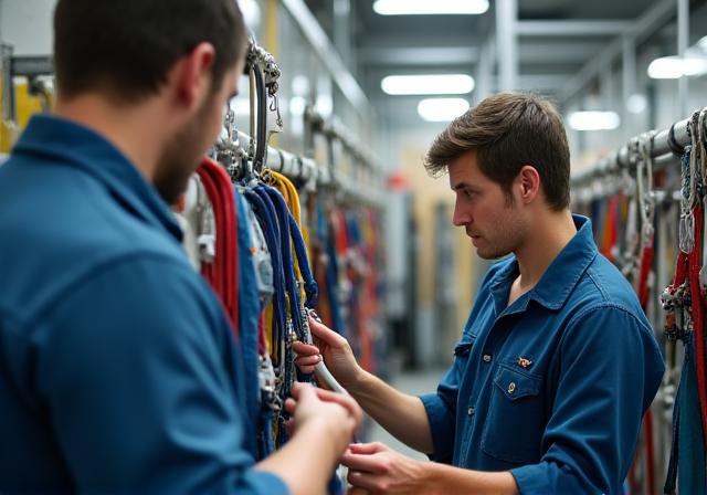 Inspection professionnelle EPI escalade